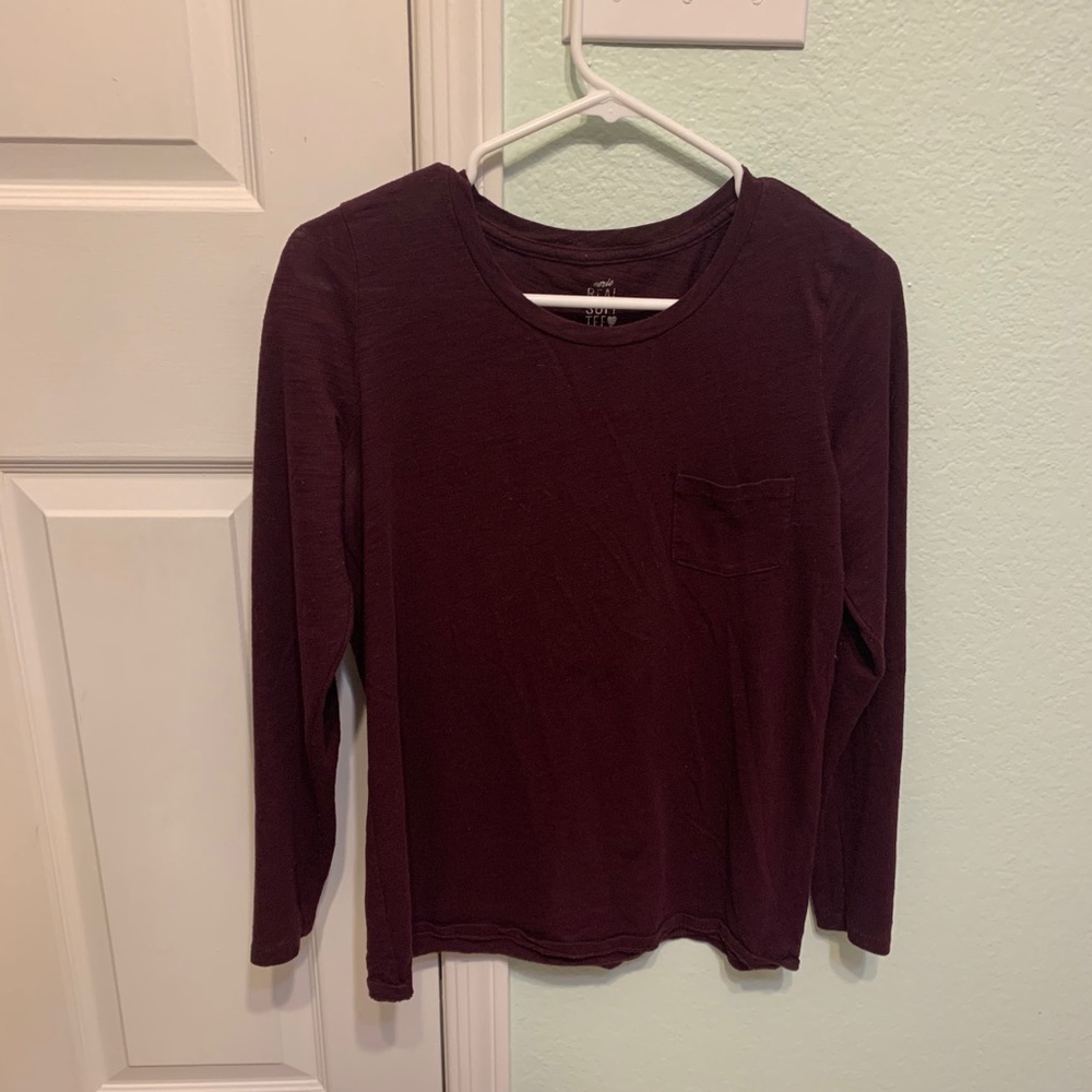 Aerie Real Soft Tee Long sleeve